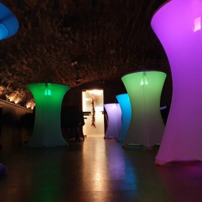 Stehtisch LED-Beleuchtungselement